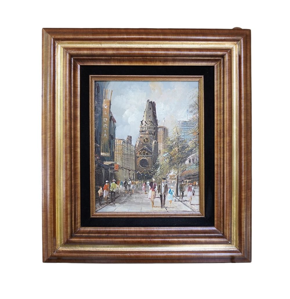 Lot 172: MID CENTURY KAISER WILHELM MEMORIAL CHURCH BY SCHMIDT