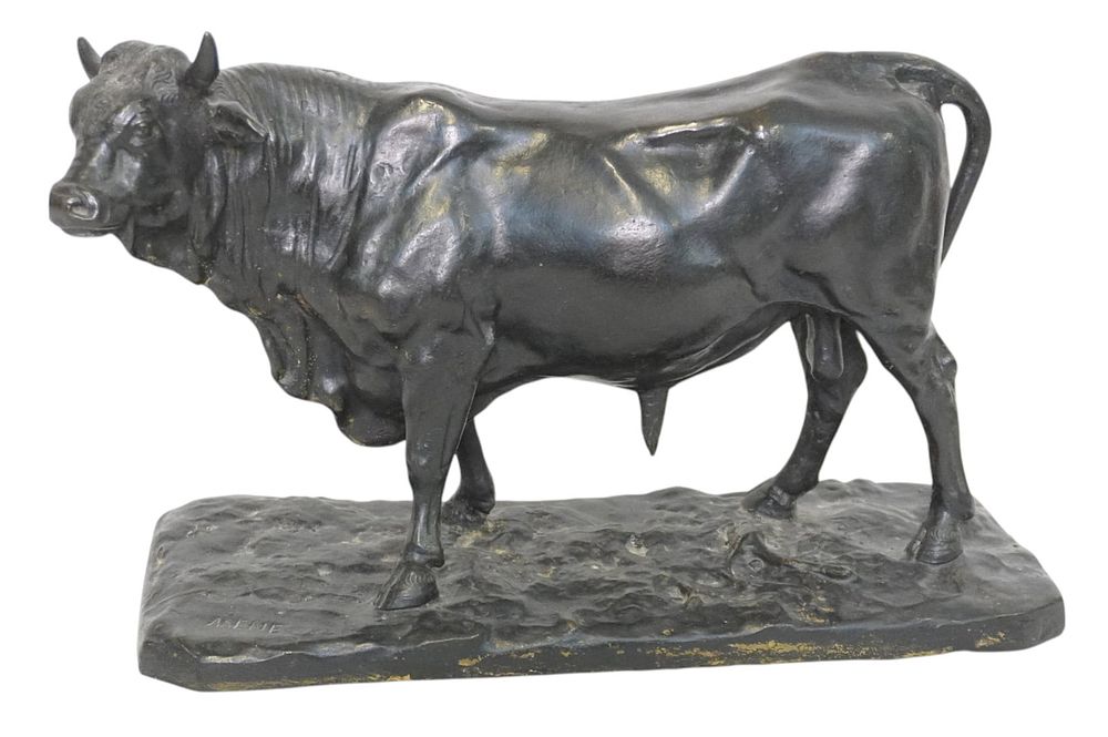 Lot 177: PIERRE JULES MENE (1810-1879) BRONZE BULL