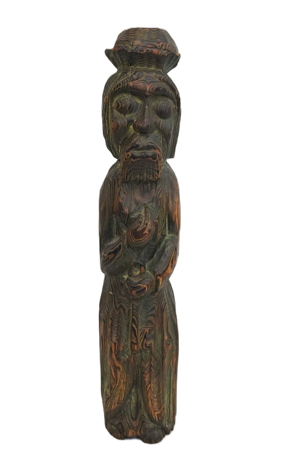 Lot 208: 1930S CARVED DAN KARNER MACASSAR WOOD SCULPTURE