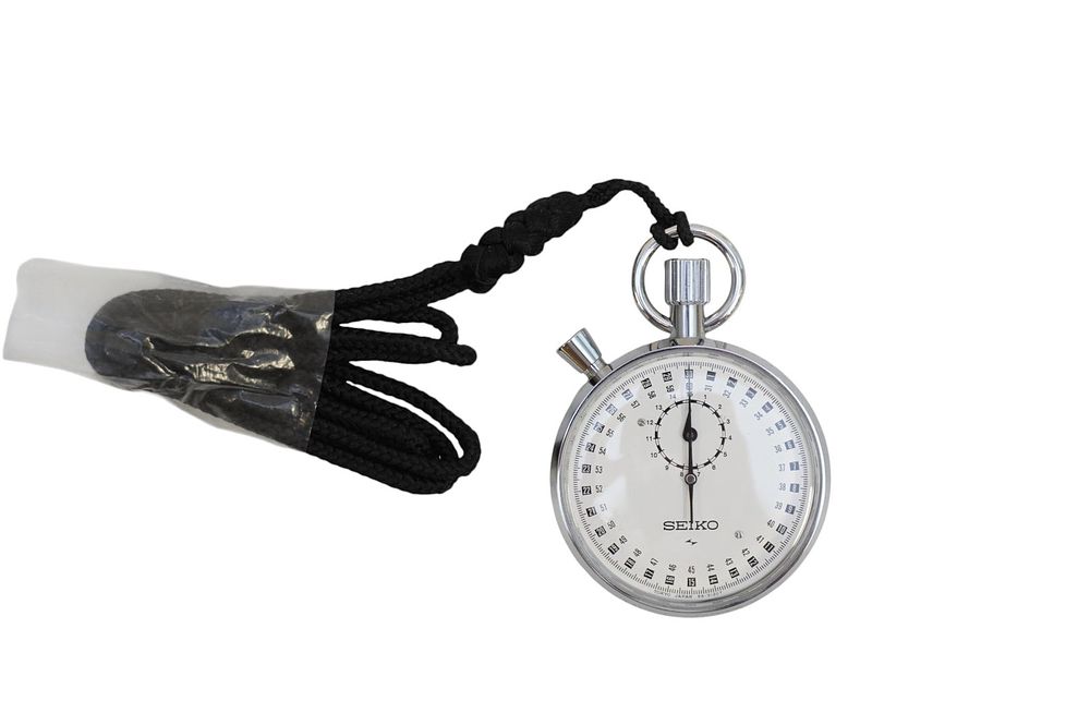 Lot 214: VINTAGE SEIKO JAPANESE MECHANICAL STOPWATCH