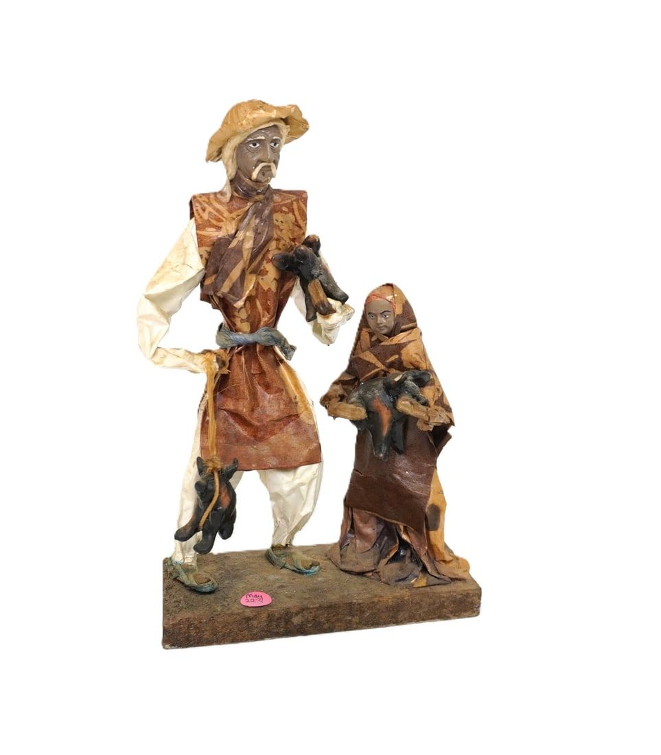Lot 223: Paper Mache Folk Art