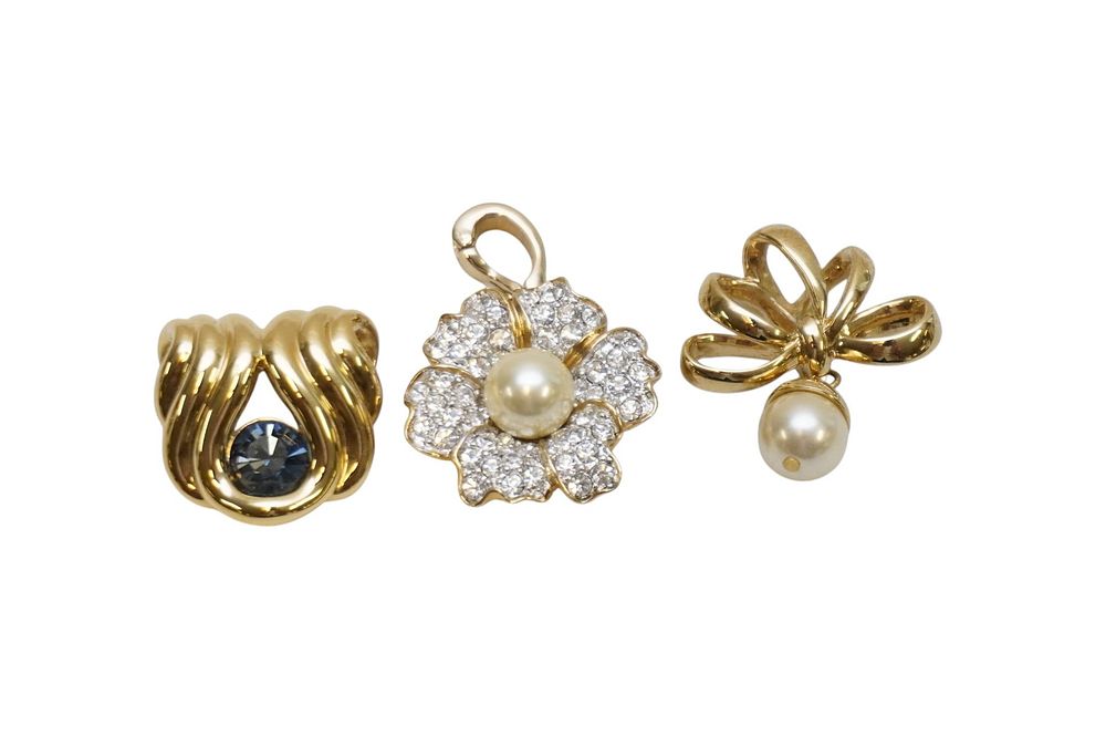 Lot 269: 3 NOLAN MILLER VINTAGE PENDANTS