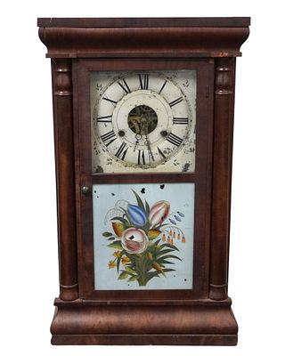 ANTIQUE SETH THOMAS 30 HOUR DOUBLE WEIGHT TIME & STRIKE CLOCK. Antique Seth Thomas 30 Hour 