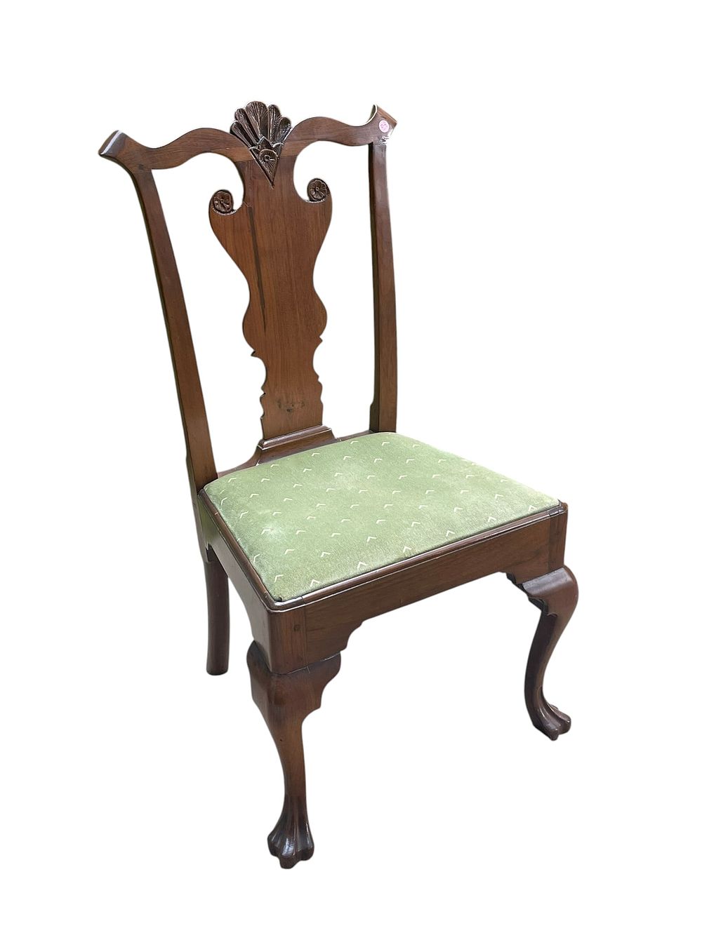 Lot 163: ANTIQUE PHILADELPHIA QUEEN ANNE SIDE CHAIR