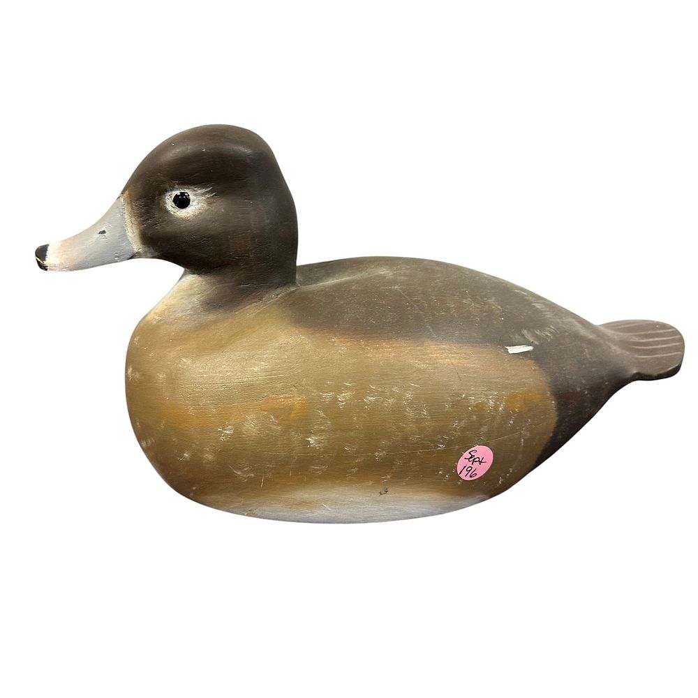 Lot 196: GENE MARSHALL RINGNECK HEN DECOY