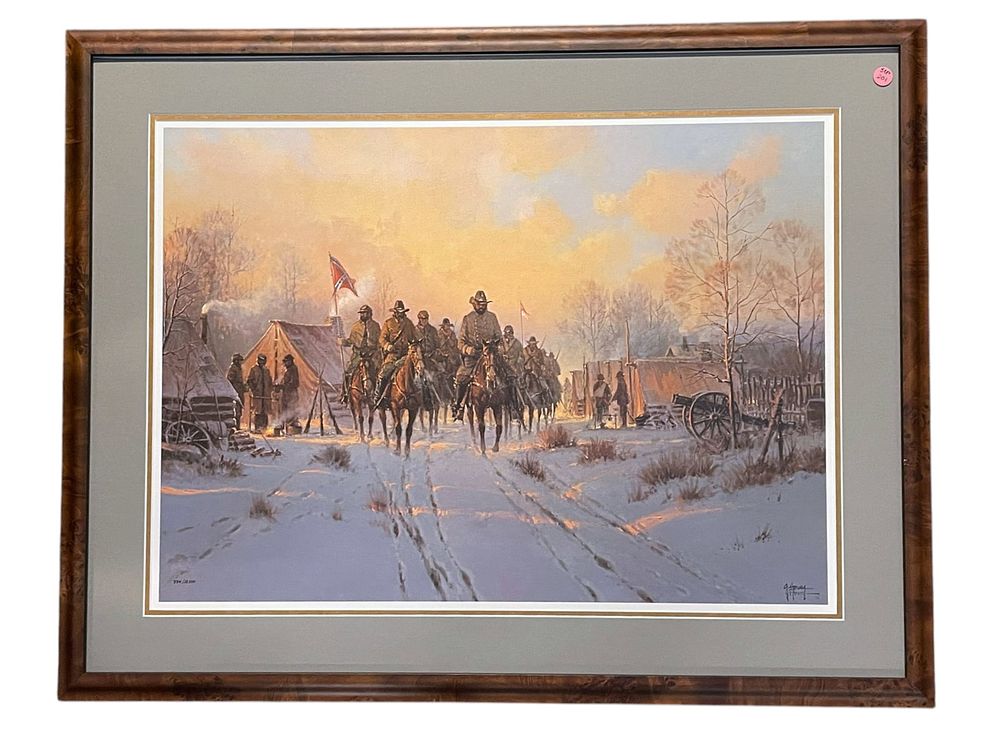Lot 201: G. HARVEY (1933-2017) JACKSON'S WINTER CAMPAIGN