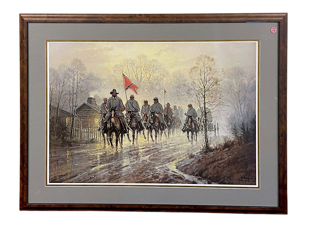 Lot 218: G. HARVEY (1933-2017) JEB STUART'S RETURN