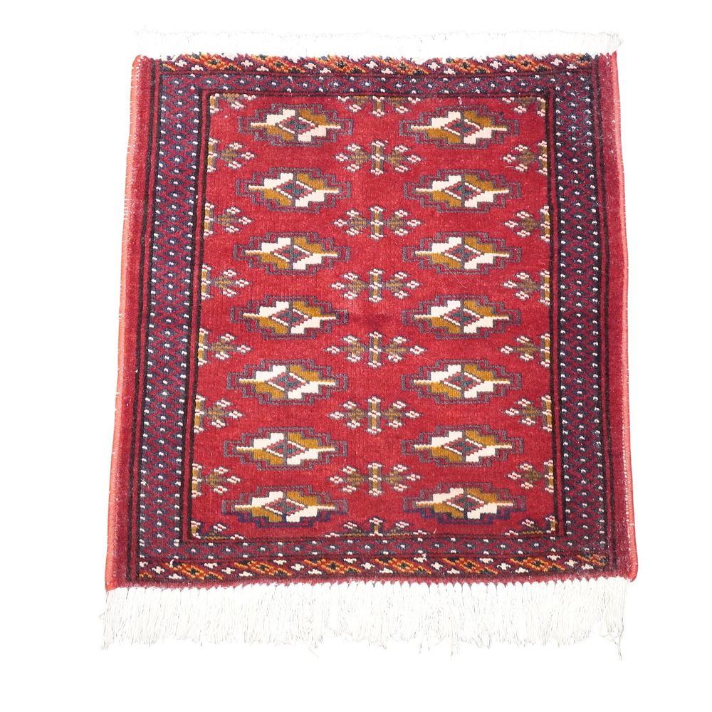 Lot 235: HAND KNOTTED PERSIAN PRAYER RUG