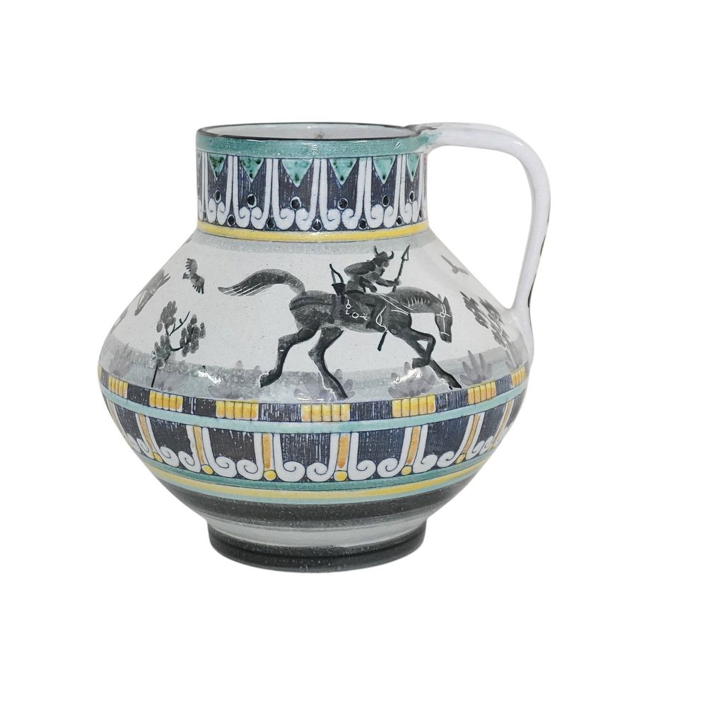 Lot 265: MARIAN ZAWADZKI TILGMANS KERAMIK PITCHER