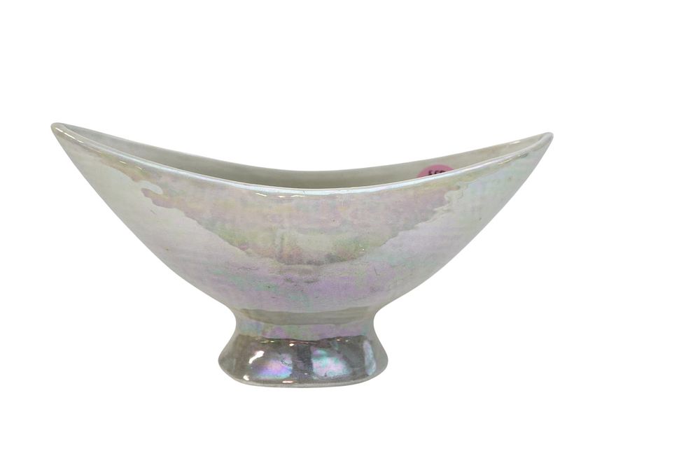 Lot 281: ART DECO LUSTRE GLAZED POTTERY VASE