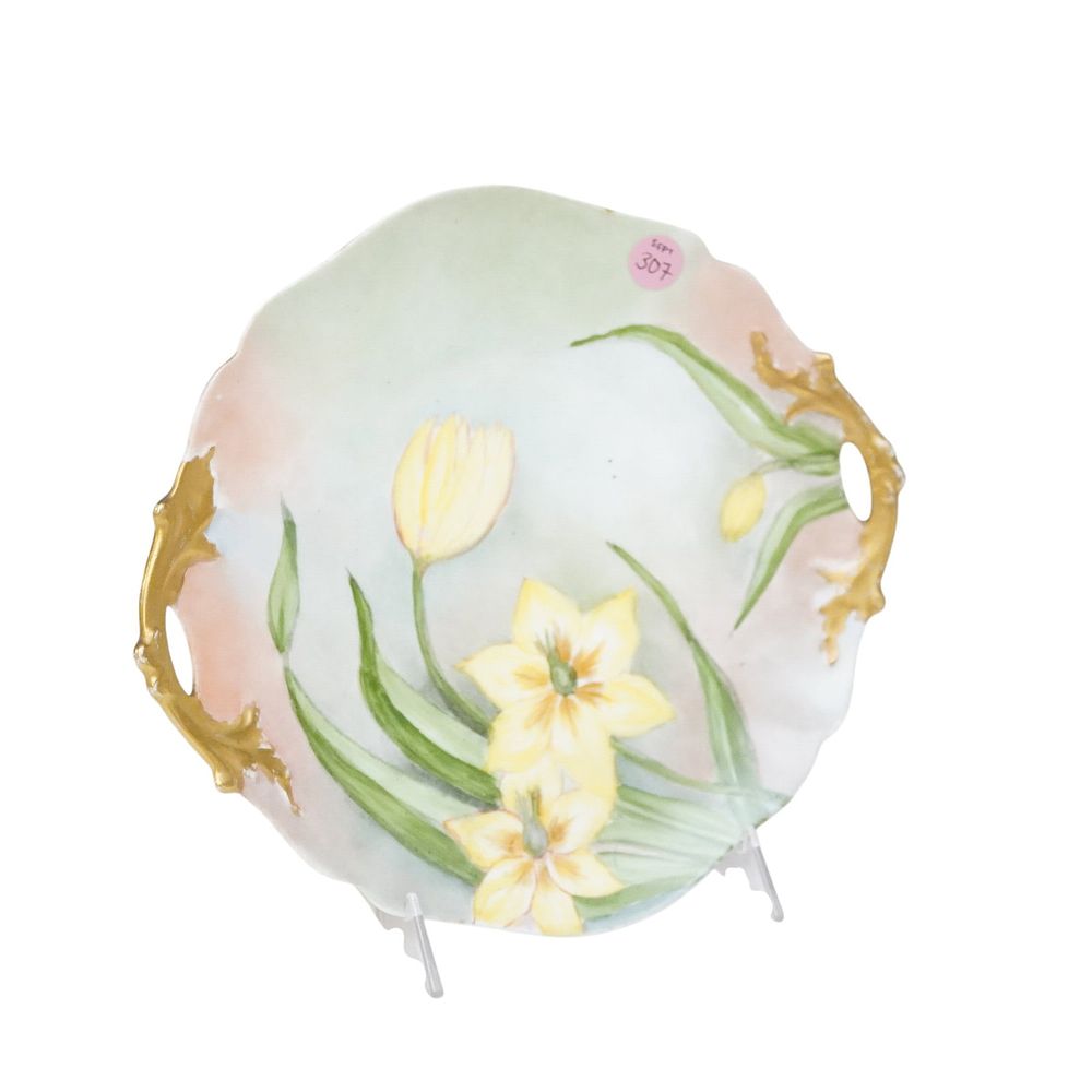 Lot 307: D&C FRANCE HAND PAINTED LIMOGES PLATE