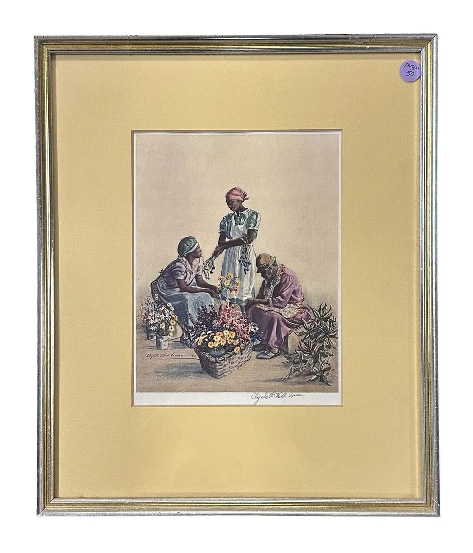 Lot 209: SIGNED ELIZABETH O'NEILL VERNER SYMPHONY OF FLOWERS