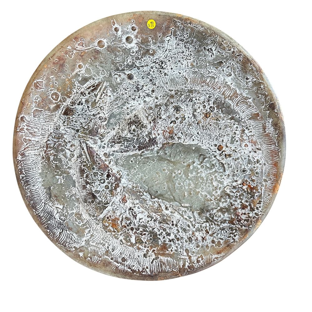 Lot 218: LARGE FISH FOSSIL ART DISPLAY PLATE