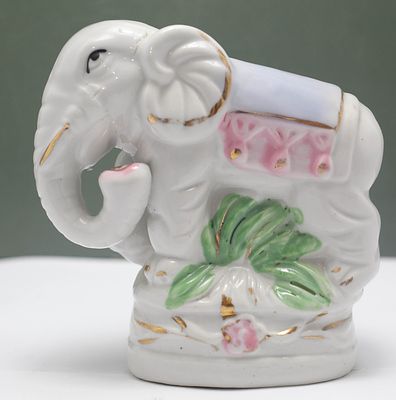 פסלון קרמיקה דקורטיבי של פיל