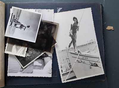 אלבום תמונות ישן - שחור לבן