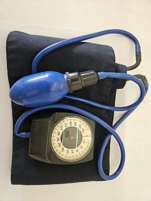מד לחץ דם אנלוגי (Sphygmomanometer) וינטג'
