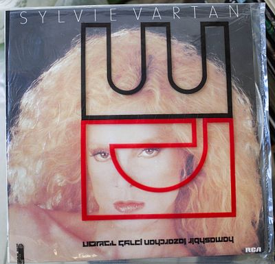 תקליט ויניל וינטג' (LP) – סילבי וארטן (Sylvie Vartan): אלבום הפופ הצרפתי הנודע (1981) הכולל את 