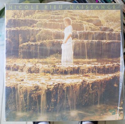תקליט ויניל וינטג' נדיר (LP) – ניקול ריו (Nicole Rieu): "Naissance" (לידה) – שנסון פופ פואטי 
