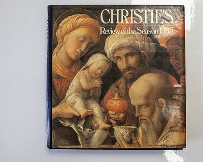 אלבום שנתון אמנות יוקרתי בכריכה קשה "Christie's Review of the Season 1985" – סקירה מונומנטלית 
