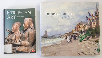 צמד ספרי אמנות ומונוגרפיות מקיפות (Lot of 2 Art Reference & Exhibition Books) – אלבום תערוכה 