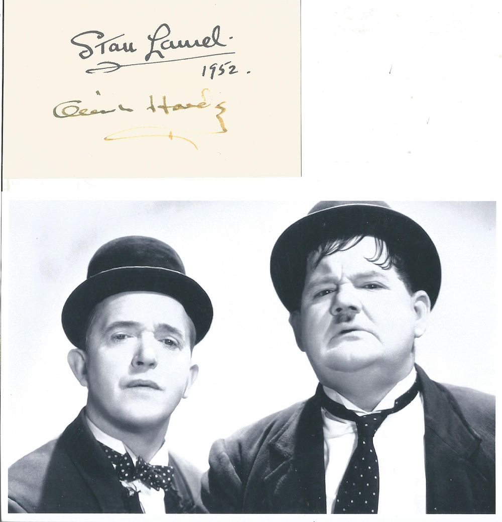 Chaucer Auctions | Auction 480 | ENTERTAINMENT, MUSIC, SPORT AND HISTORICAL SIGNED PHOTOS.