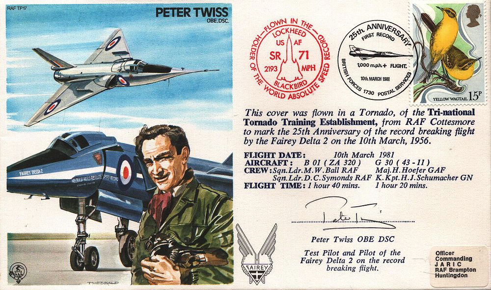 Chaucer Auctions | Auction 500 | Autograph Auction RAF Military Space WW2 fighter, Bomber aces, Aviation flown covers, Navy