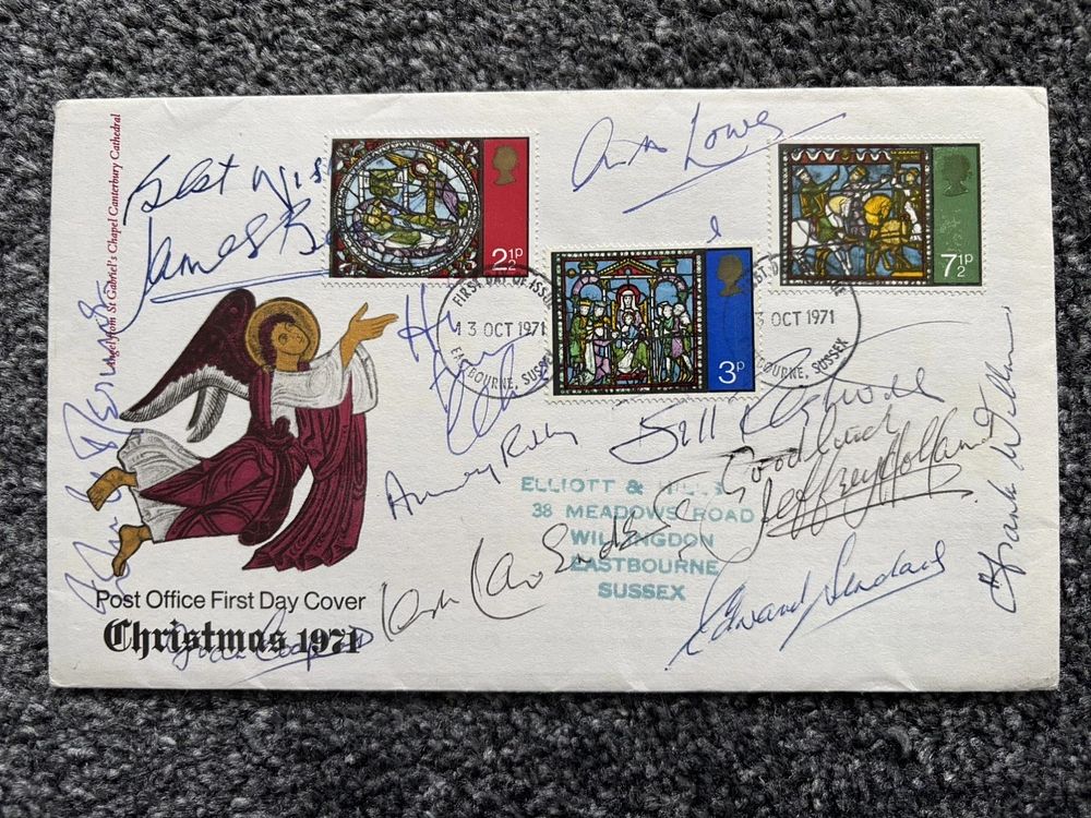 Chaucer Auctions | Auction 545 | Autograph Auction TV/ Film, Sport, Space, Historic, Concorde, Military, Politics, Coins, FDCs