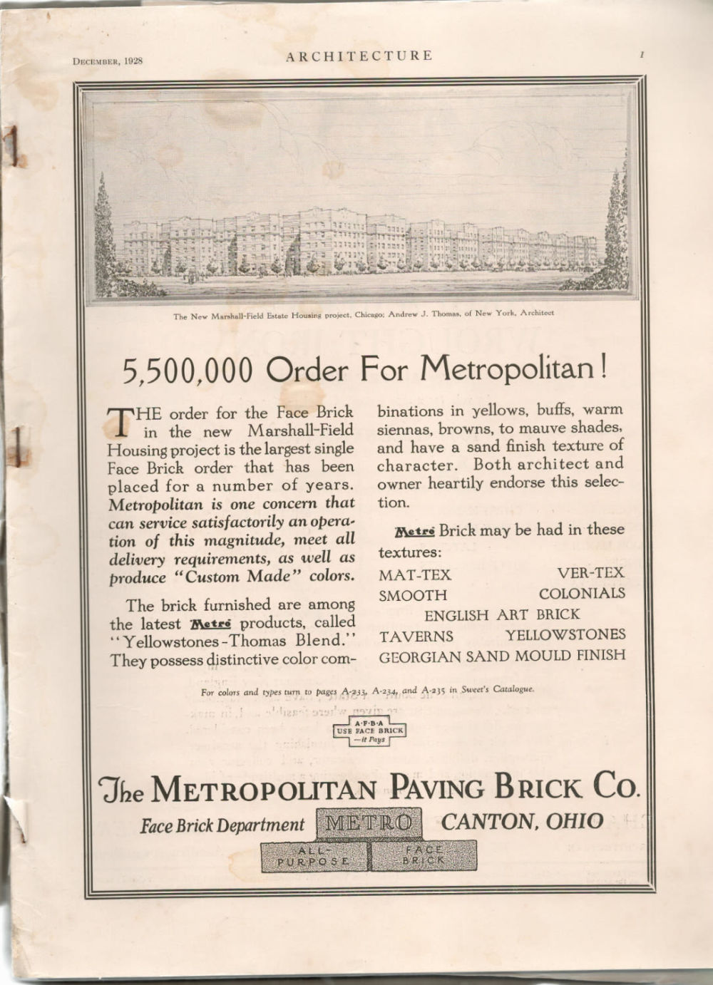 Lot 144: Architecture. Published by Charles Scribner's Sons, New York....