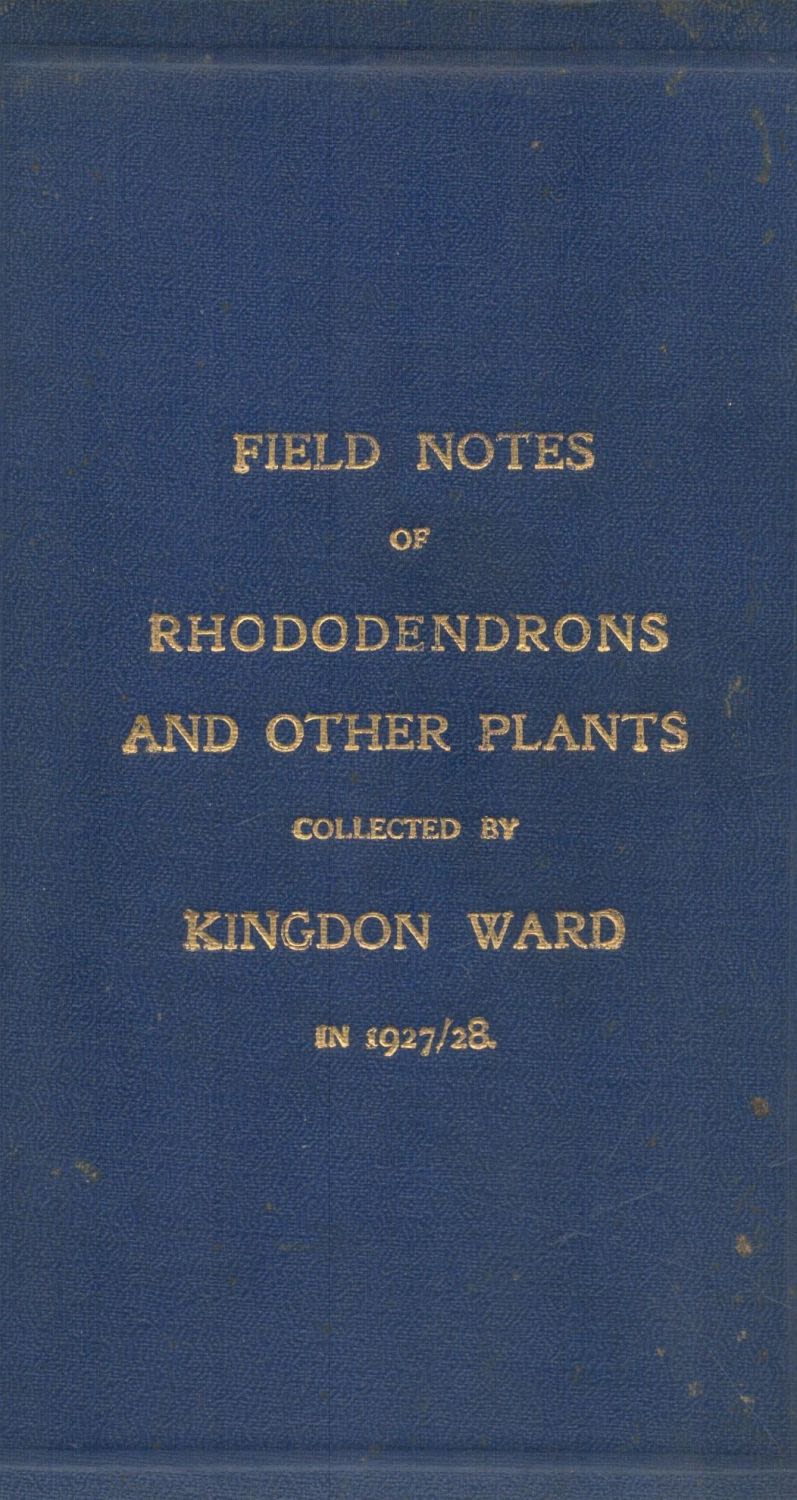 Lot 255: Field Notes of Trees, Shrubs and Plants other...