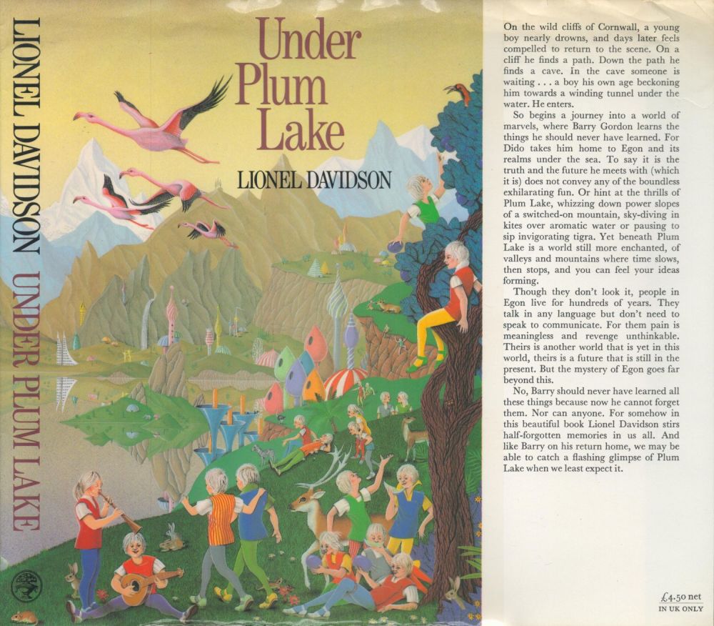 Lot 398: Lionel Davidson Under Plum Lake Publisher Jonathan Cape....