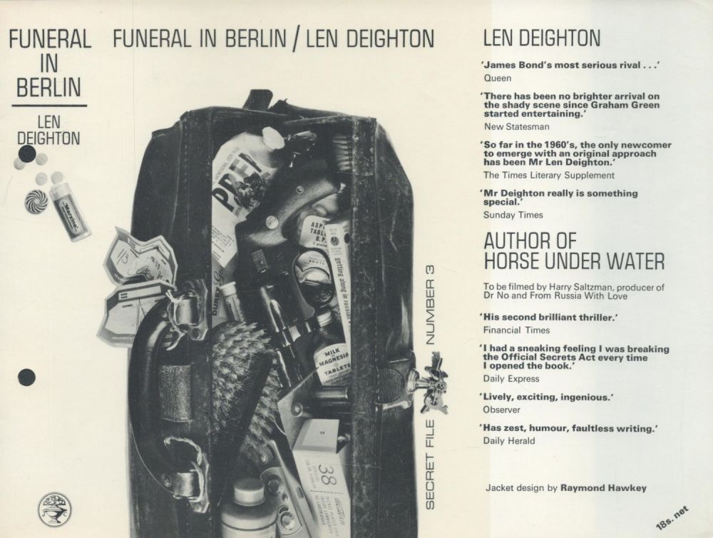 Lot 399: Len Deighton Funeral in Berlin Publisher Jonathan Cape....