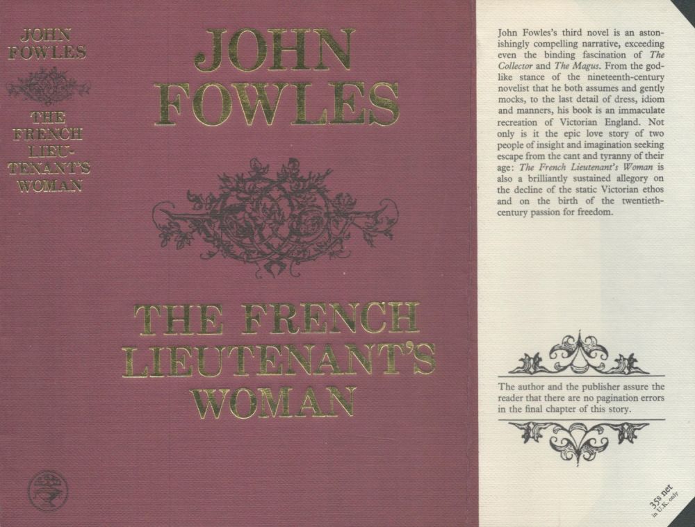 Lot 411: John Fowles The French Lieutenant's Woman Publisher Jonathan...