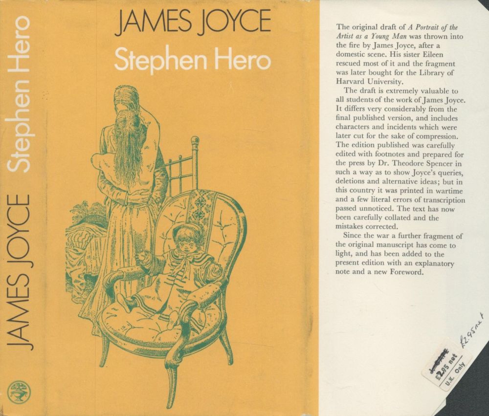 Lot 441: James Joyce Stephen Hero Publisher Jonathan Cape. The...