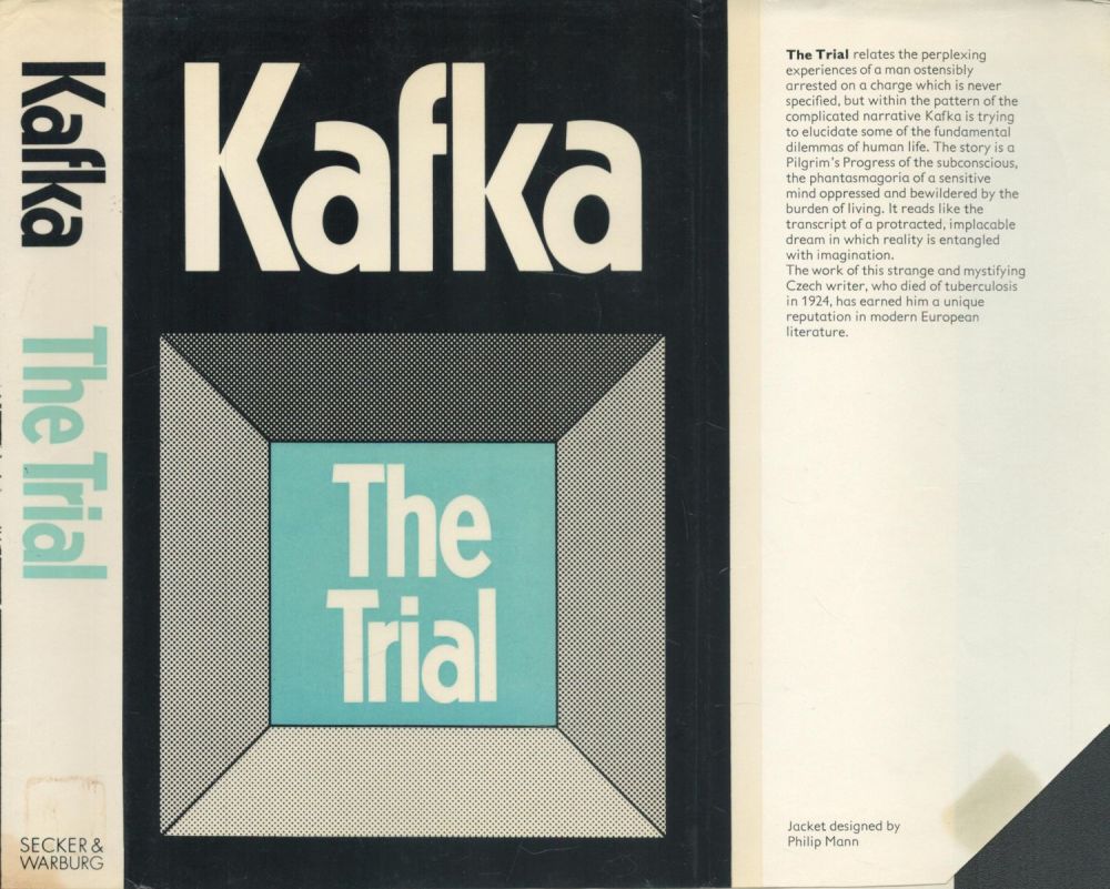 Lot 442: Kafka The Trial Published by Secker and Warburg....