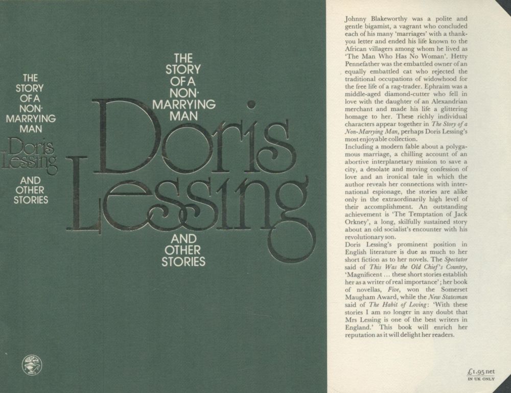 Lot 447: Doris Lessing The Story of a Non Marrying...