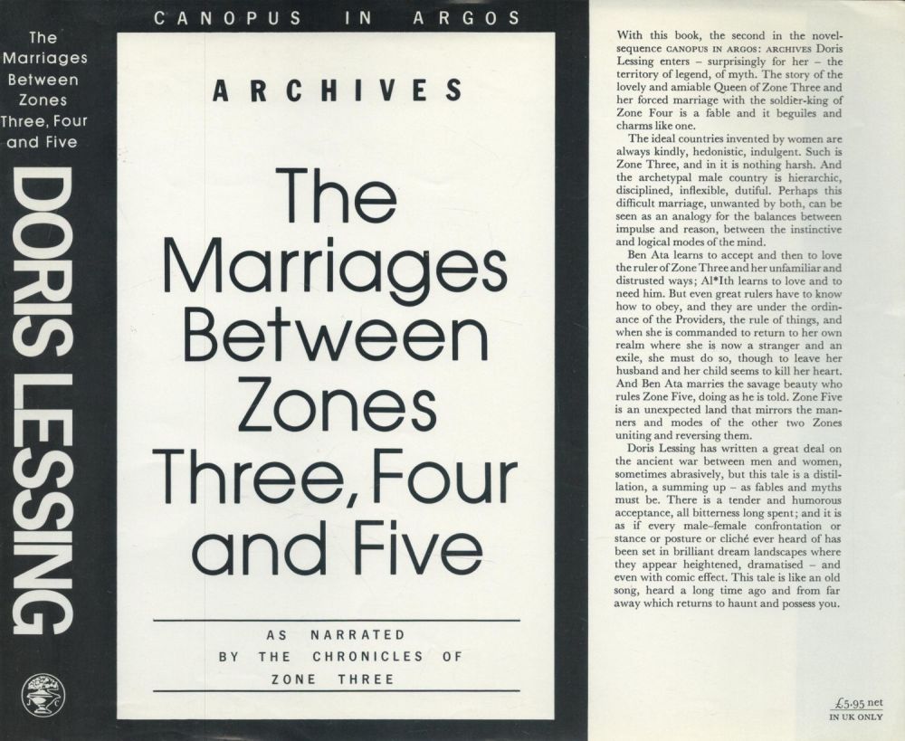 Lot 450: Doris Lessing The Marriage Between Zones Three, Four...
