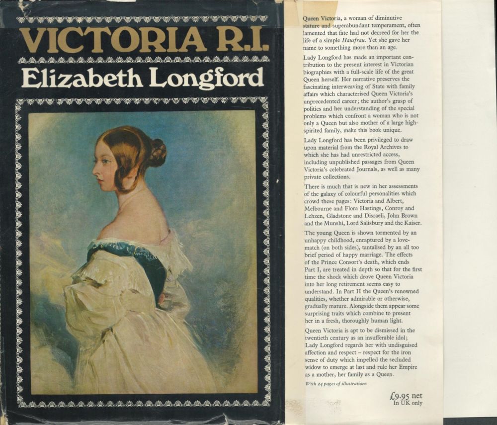 Lot 453: Elizabeth Longford Victoria R. I. Publisher Weidenfeld and...