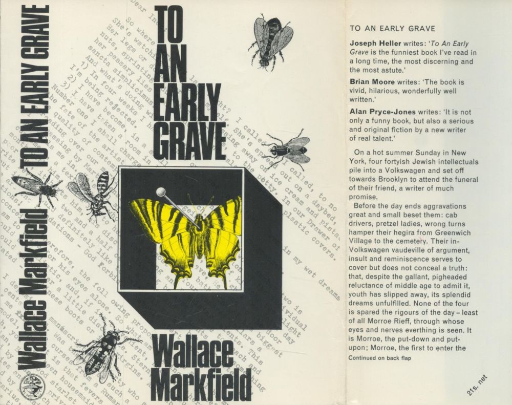 Lot 456: Wallace Markfield To an Early Grave Publisher Jonathan...