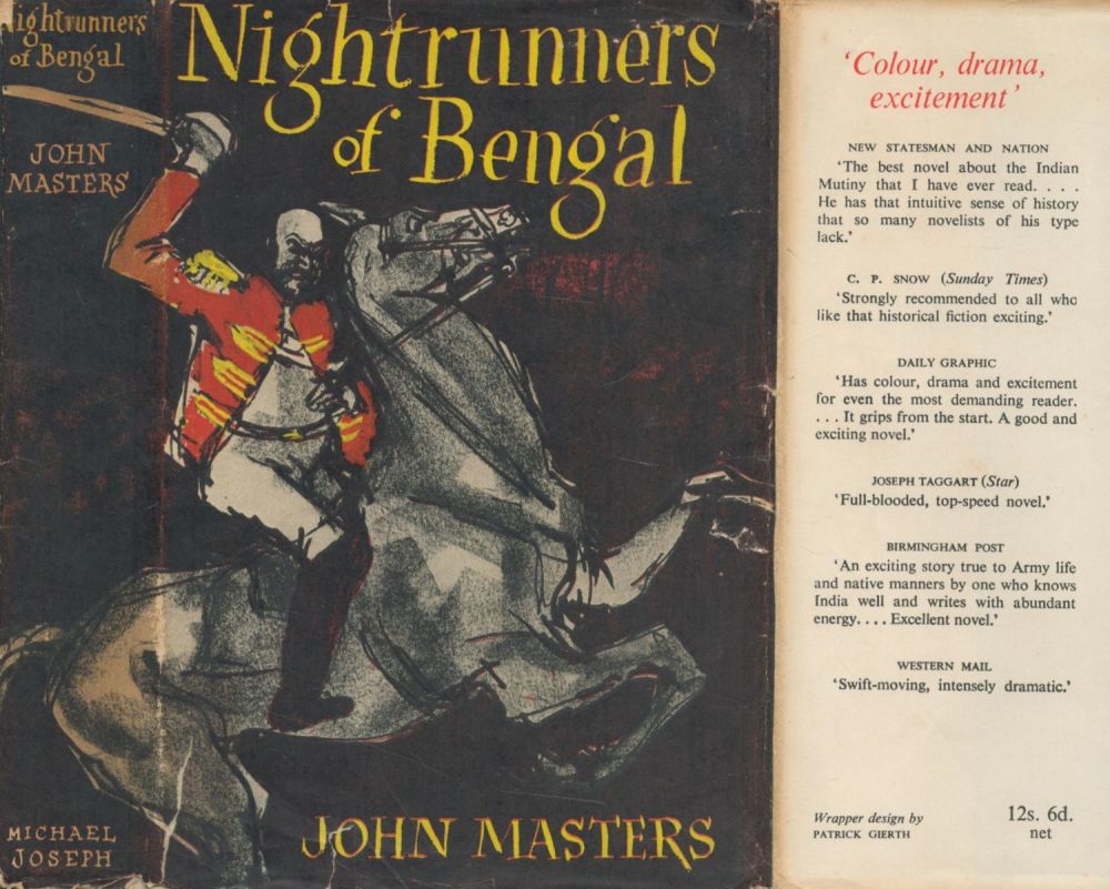 Lot 463: John Masters Nightrunners of Bengal First novel by...