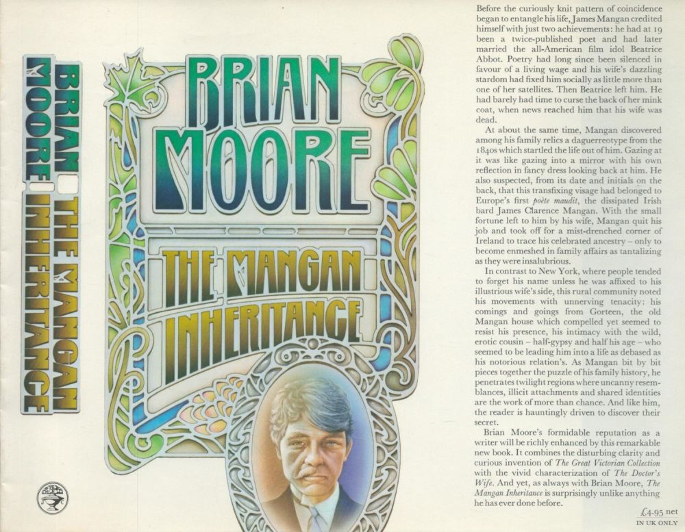 Lot 470: Brian Moore The Mangan Inheritance Publisher Jonathan Cape....