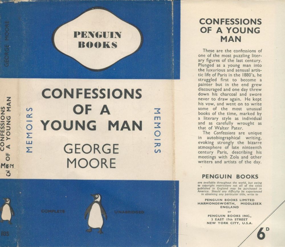 Lot 471: George Moore Confessions of a Young Man Publisher...