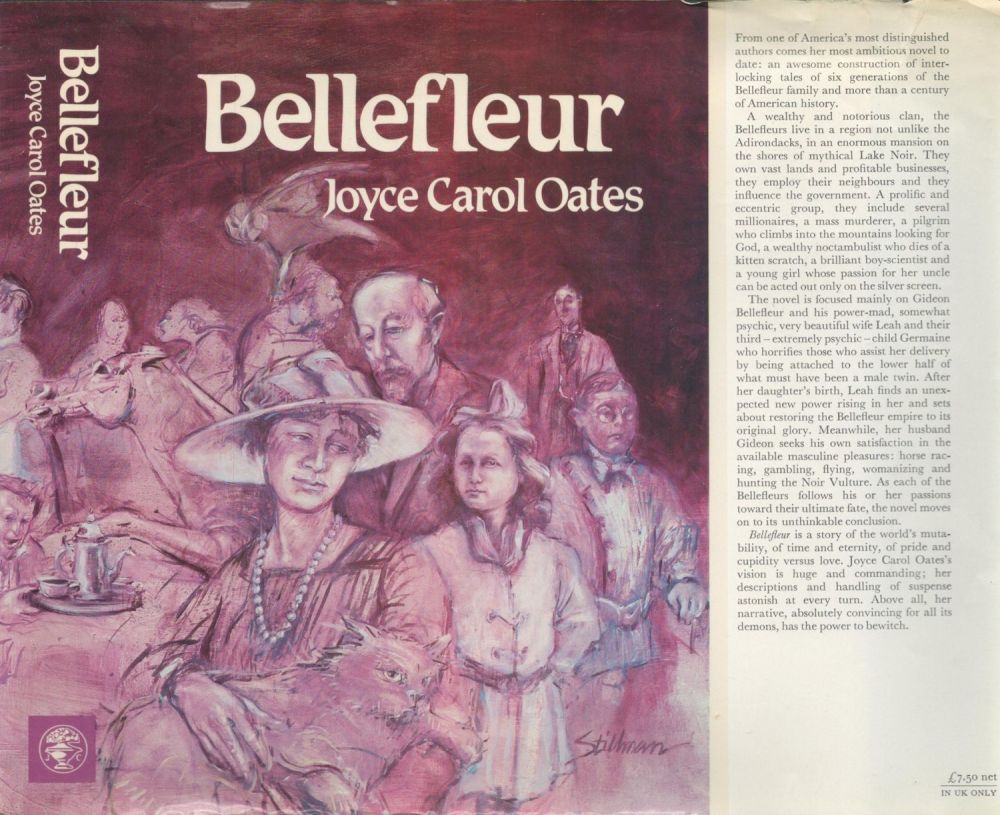 Lot 474: Joyce Card Oates Bellefleur Publisher Jonathan Cape. Jacket...