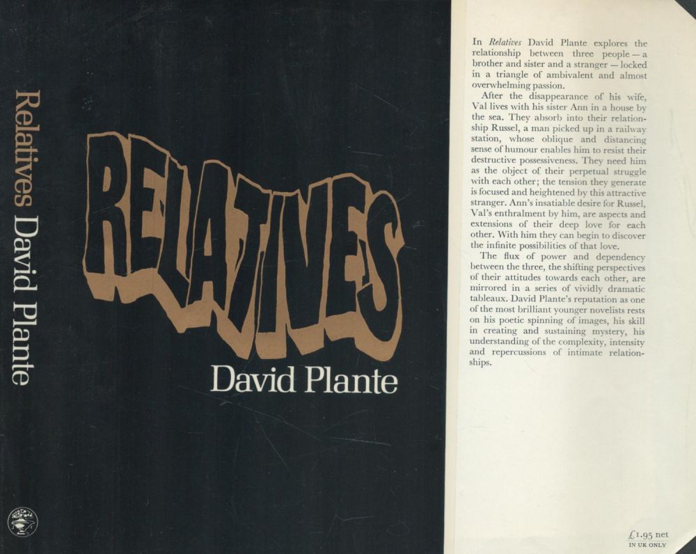 Lot 484: David Plume Relatives Publisher Jonathan Cape. Jacket design...
