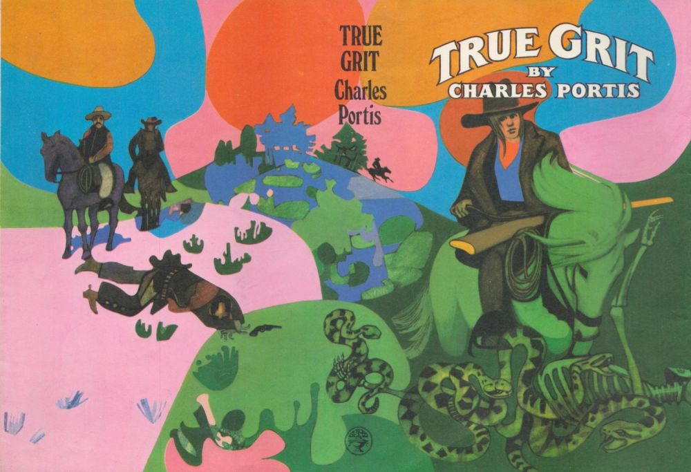Lot 486: Charles Portis True Grit Publisher Jonathan Cape. Jacket...