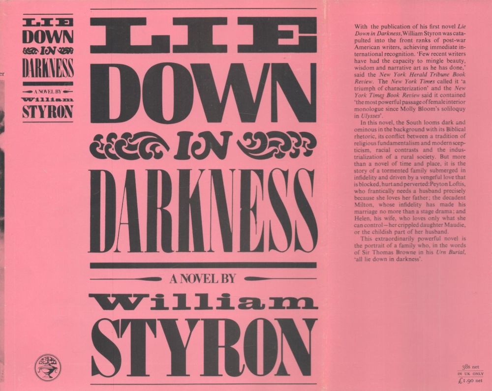 Lot 512: William Styron Lie Down in Darkness Publisher Jonathan...