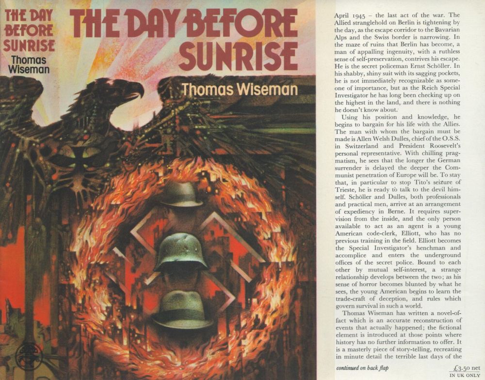Lot 531: Thomas Wiseman The Day Before Sunrise Publisher Jonathan...