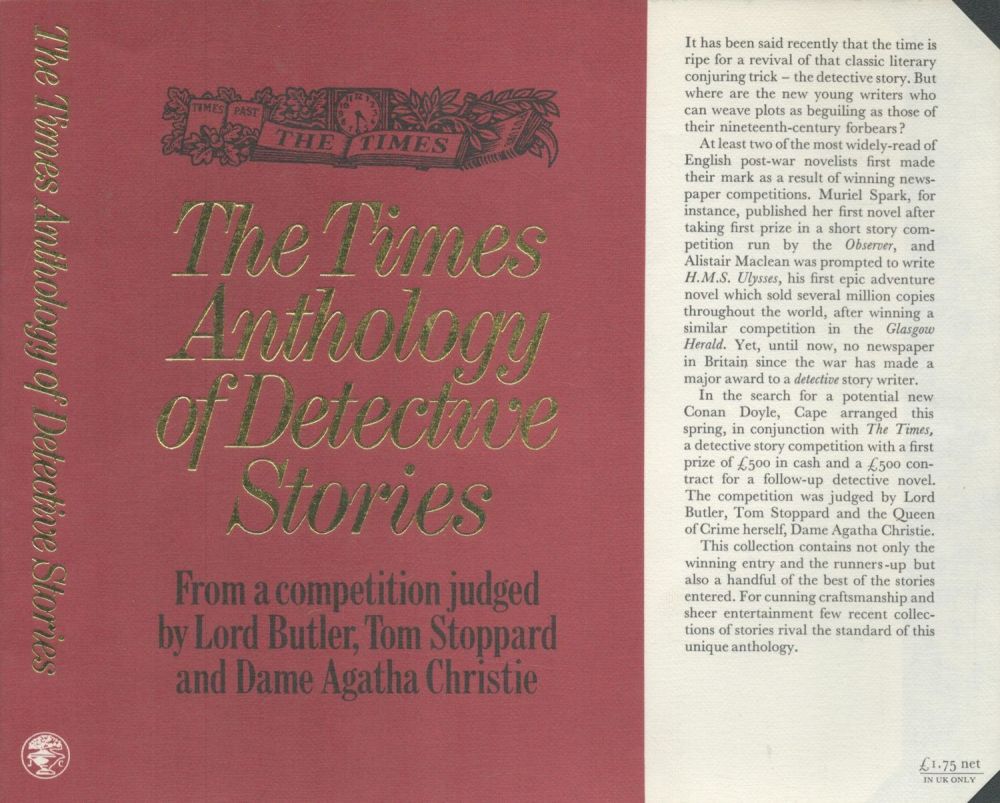 Lot 534: The Times Anthology of Detective Stories Publisher Jonathan...
