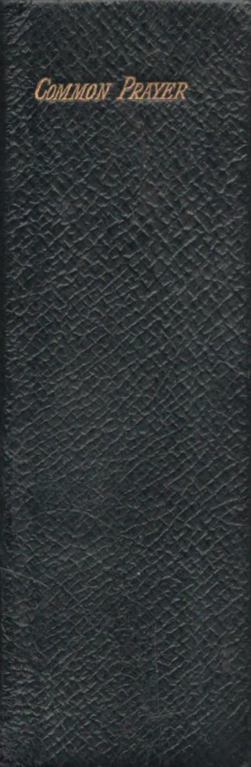 Lot 542: The Finger Prayer Book. Book of Common Prayer....