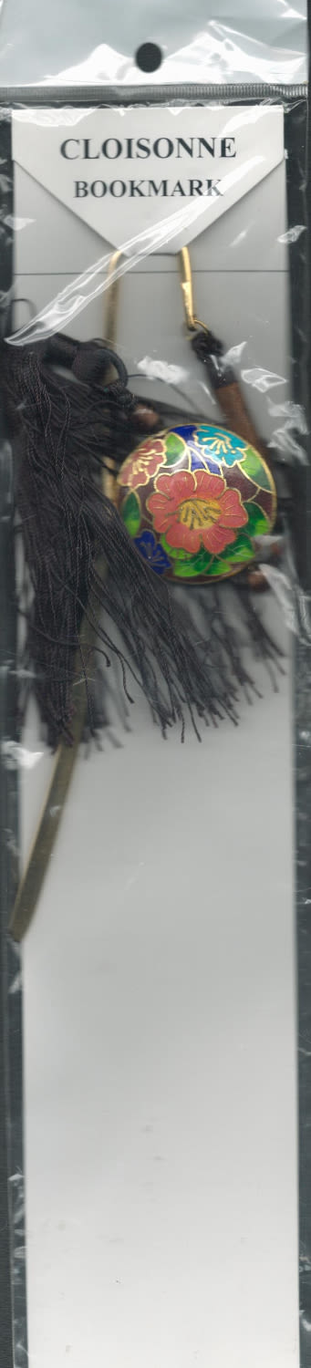 Lot 574: Bookmark Cloisonné. Traditional enamelware of Beijing is called...