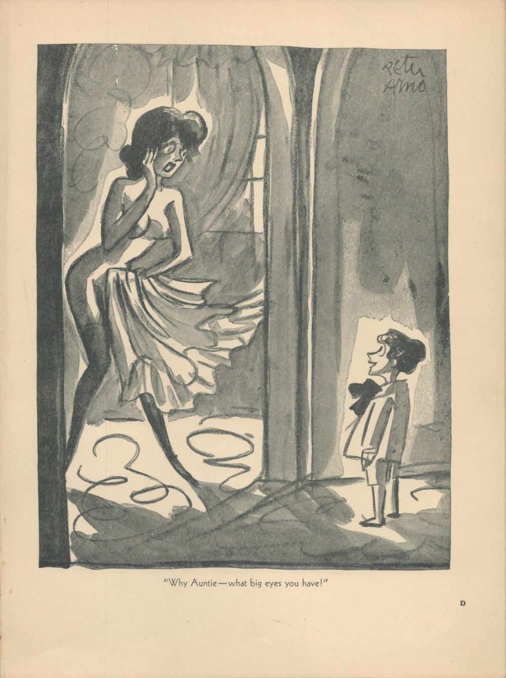 Lot 580: 16 Cartoons 9" x 12" by Peter Arno....